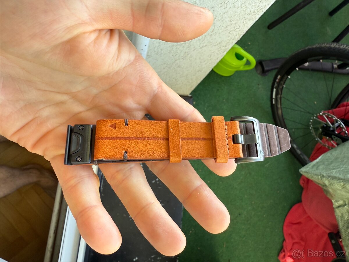 Řemínek Garmin Fenix - Quickfit 22 - kozeny (nepouzity) - 2