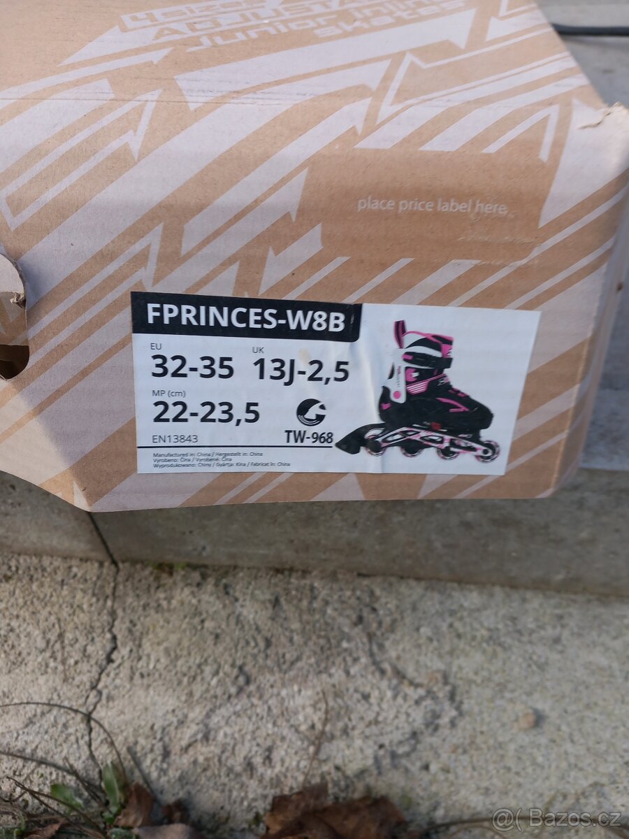 Dětské kolečkové in-line brusle - 2