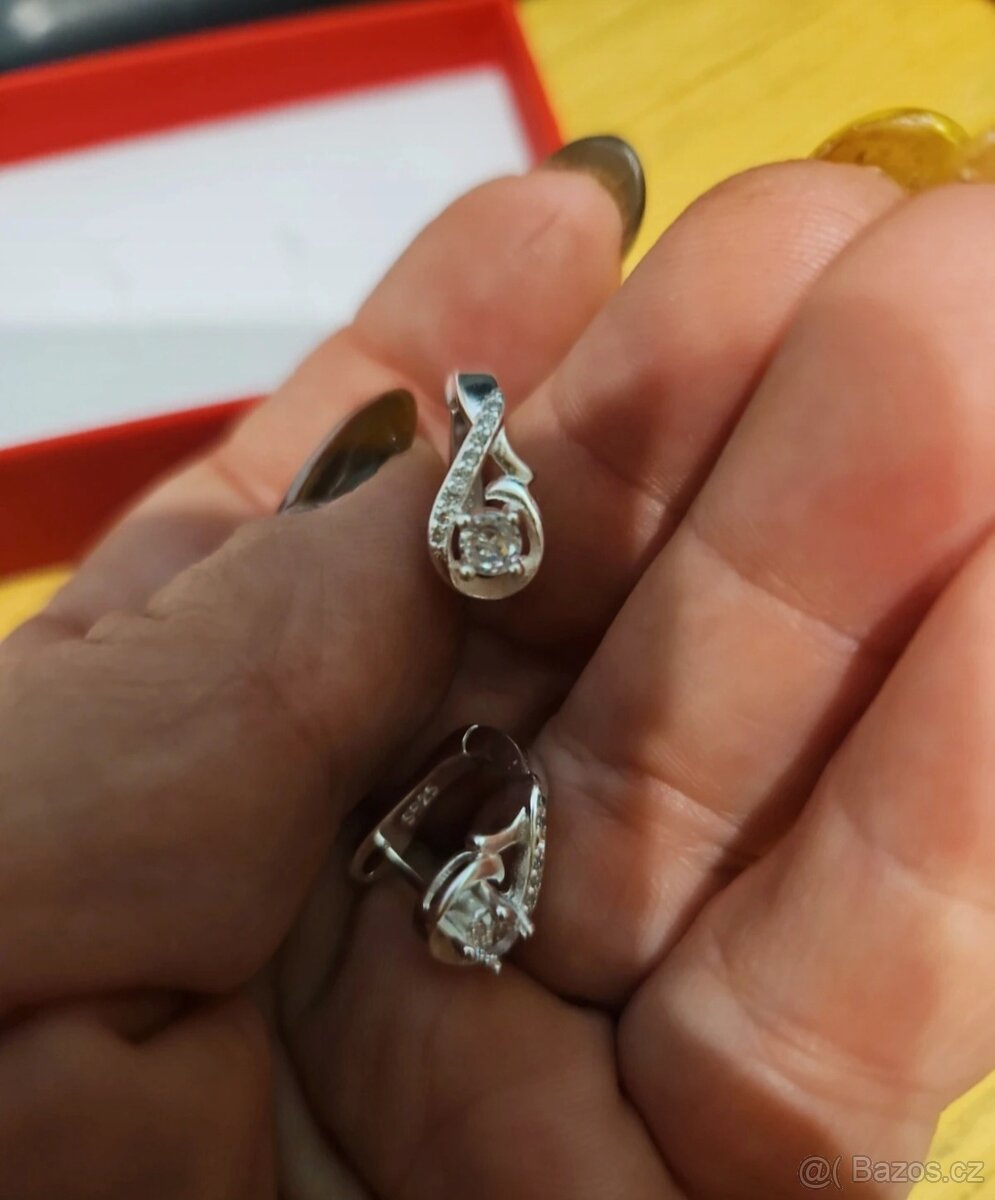 Stříbrne náušnice - 2