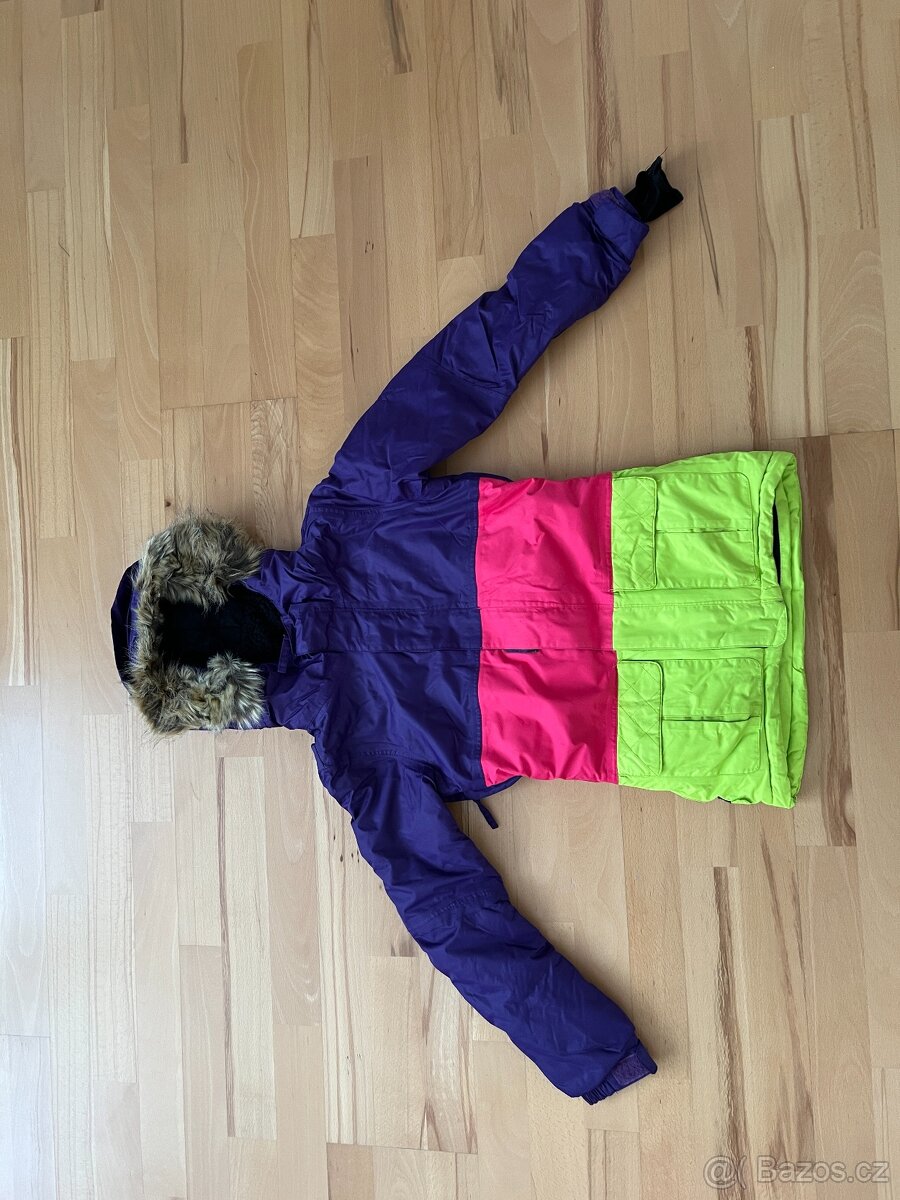 Zimní značková snowboarďácká bunda 686- velikost S, 134 -140 - 2
