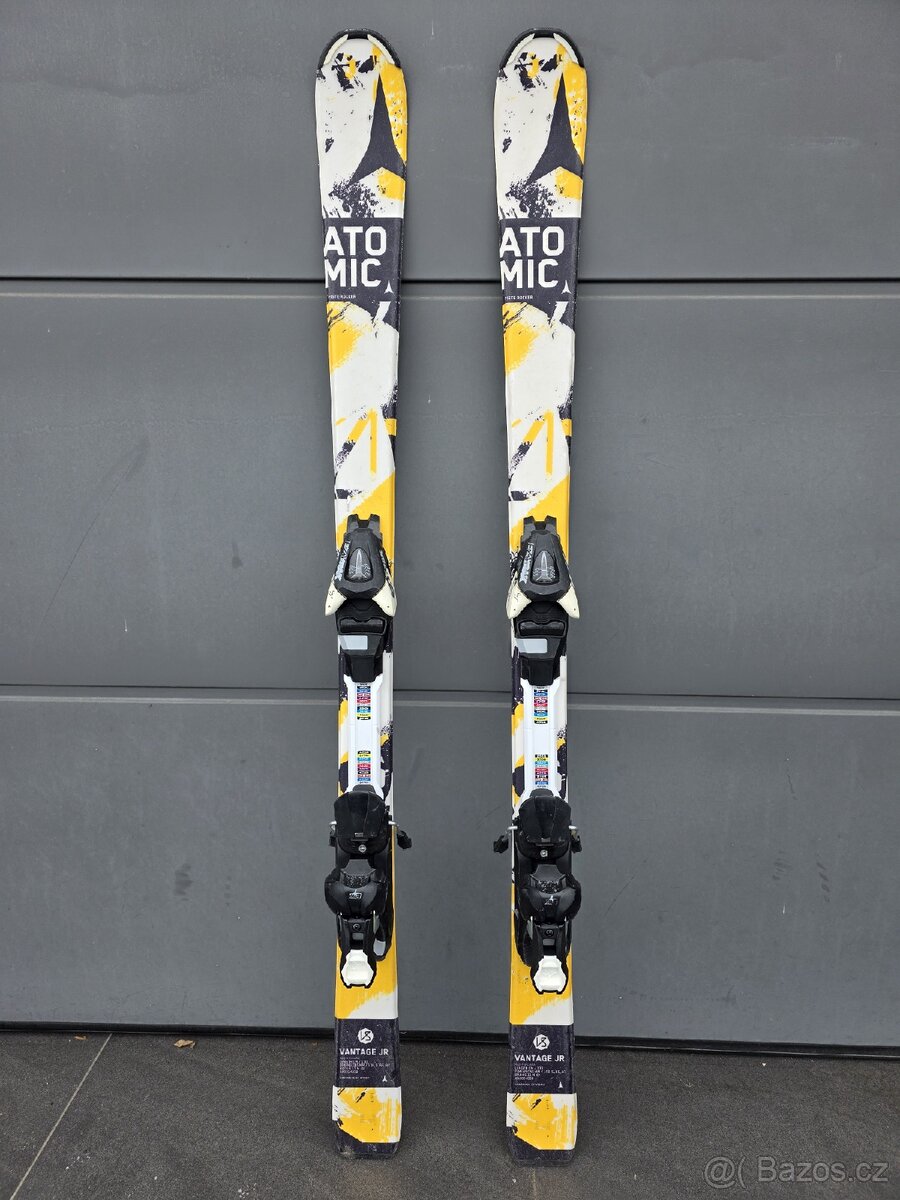 Lyže ATOMIC VANTAGE, 130 cm + lyžáky ROSSIGNOL - 2