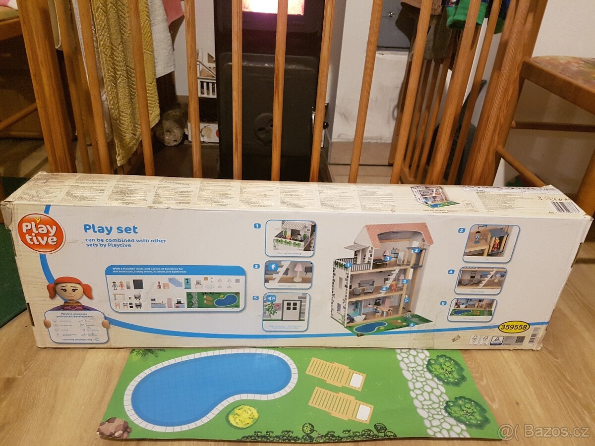 Dreveny domek pro panenky - 2