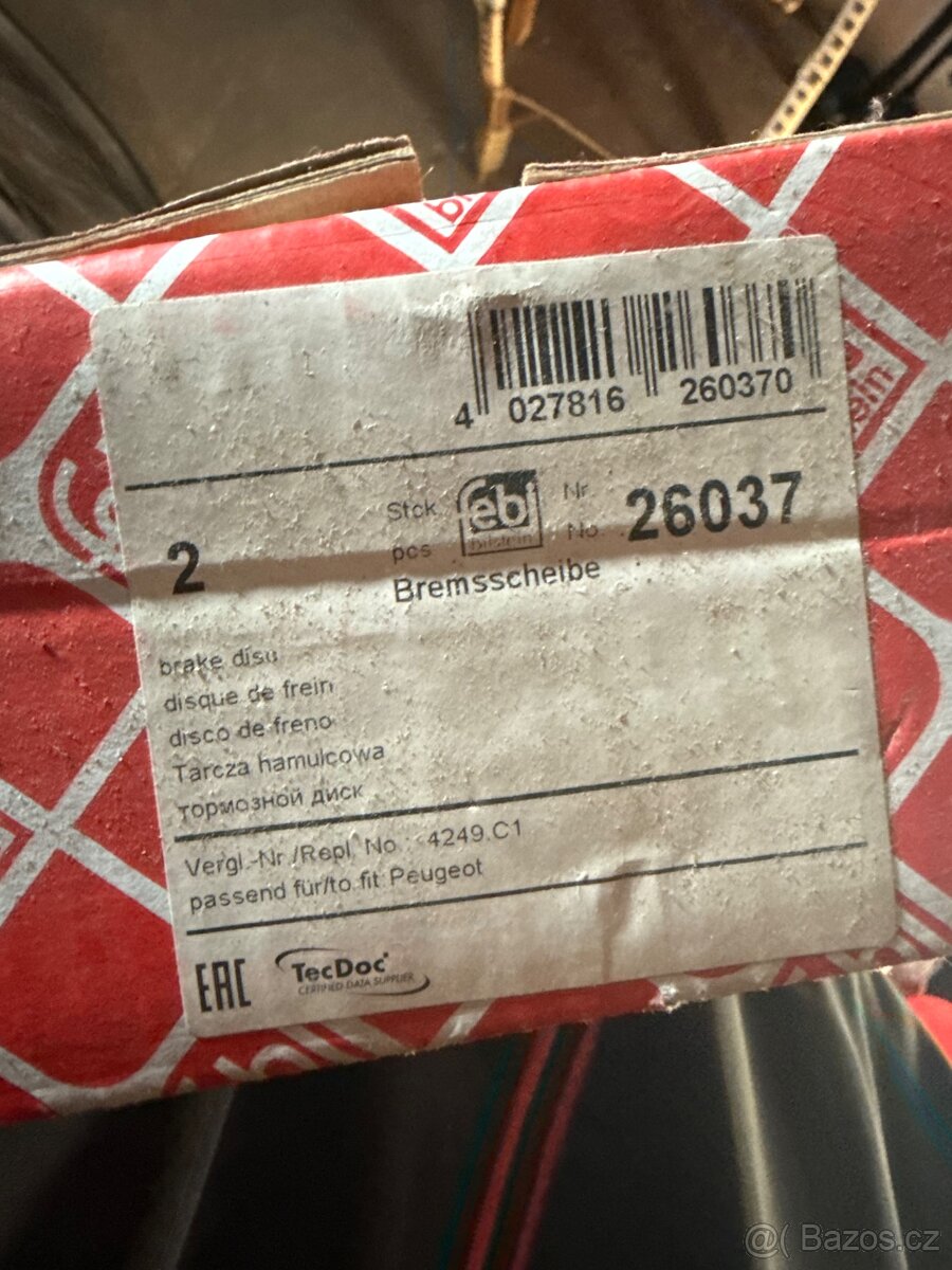 Prodám kotouče a destičky - 2