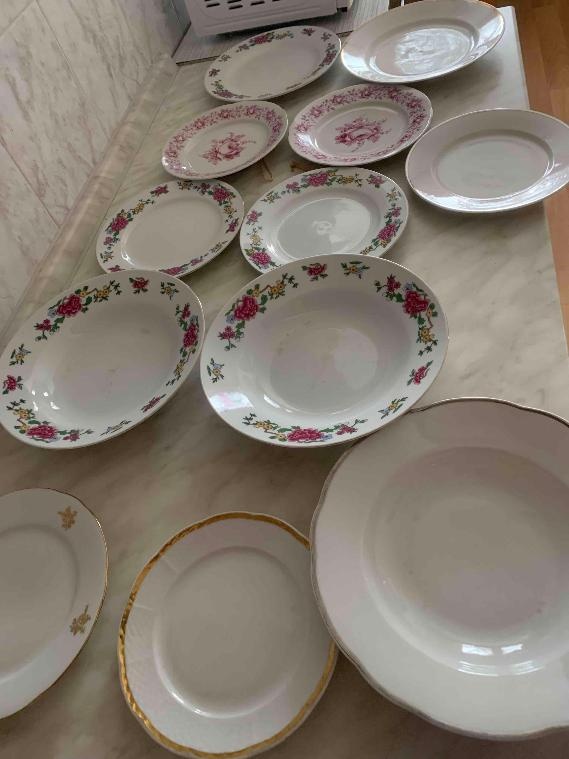 talířky, skleničky - 2