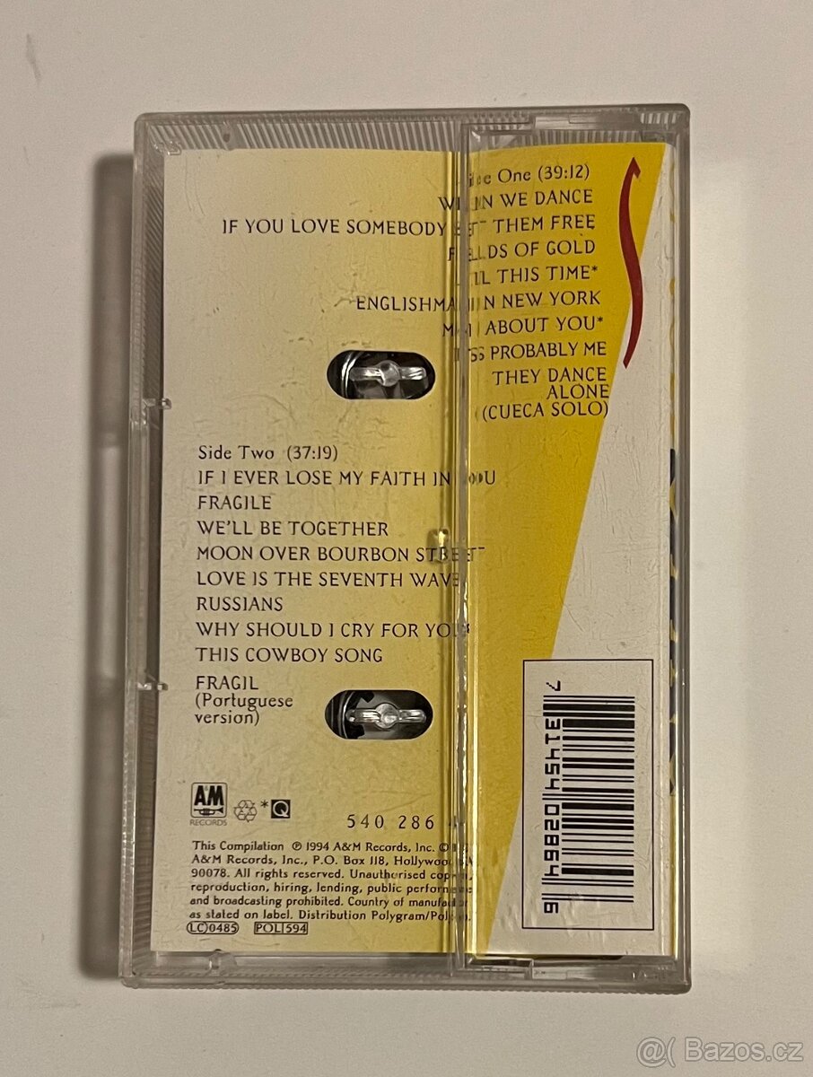 Sting - Fields of gold 1994 - 2