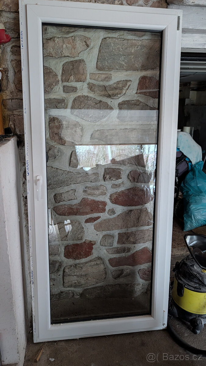 Balkonové plastové dveře (pravé) - 2