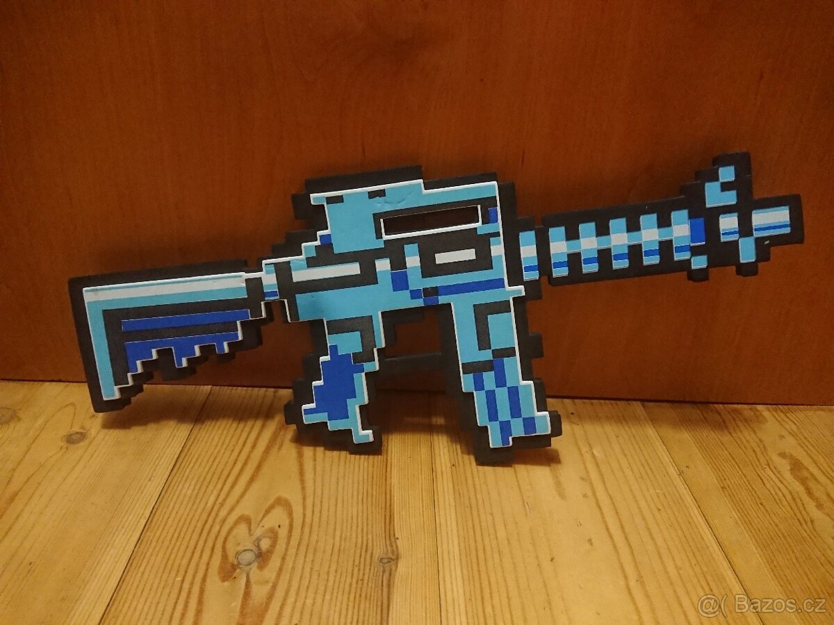 MINECRAFT pěnový Samopal - 39 cm - 2