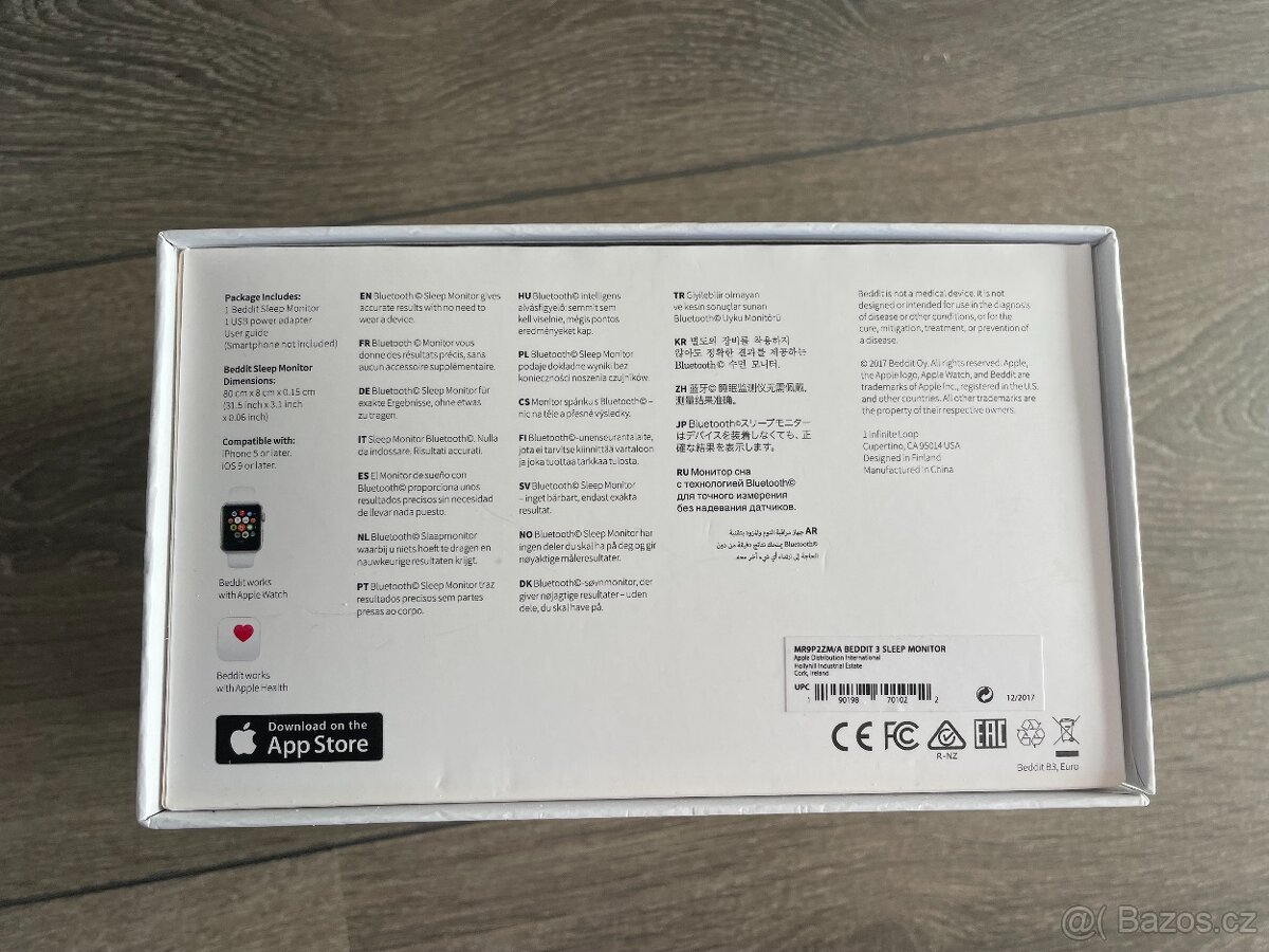 Beddit - měřič spánku - 2