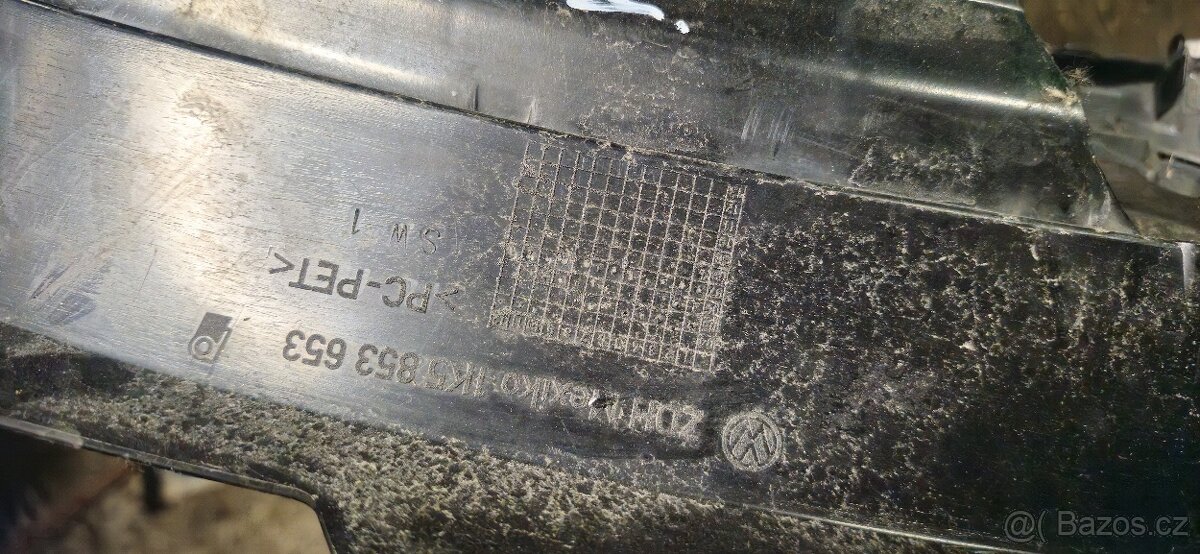 Maska predniho narazniku vw golf 5 jetta - 2