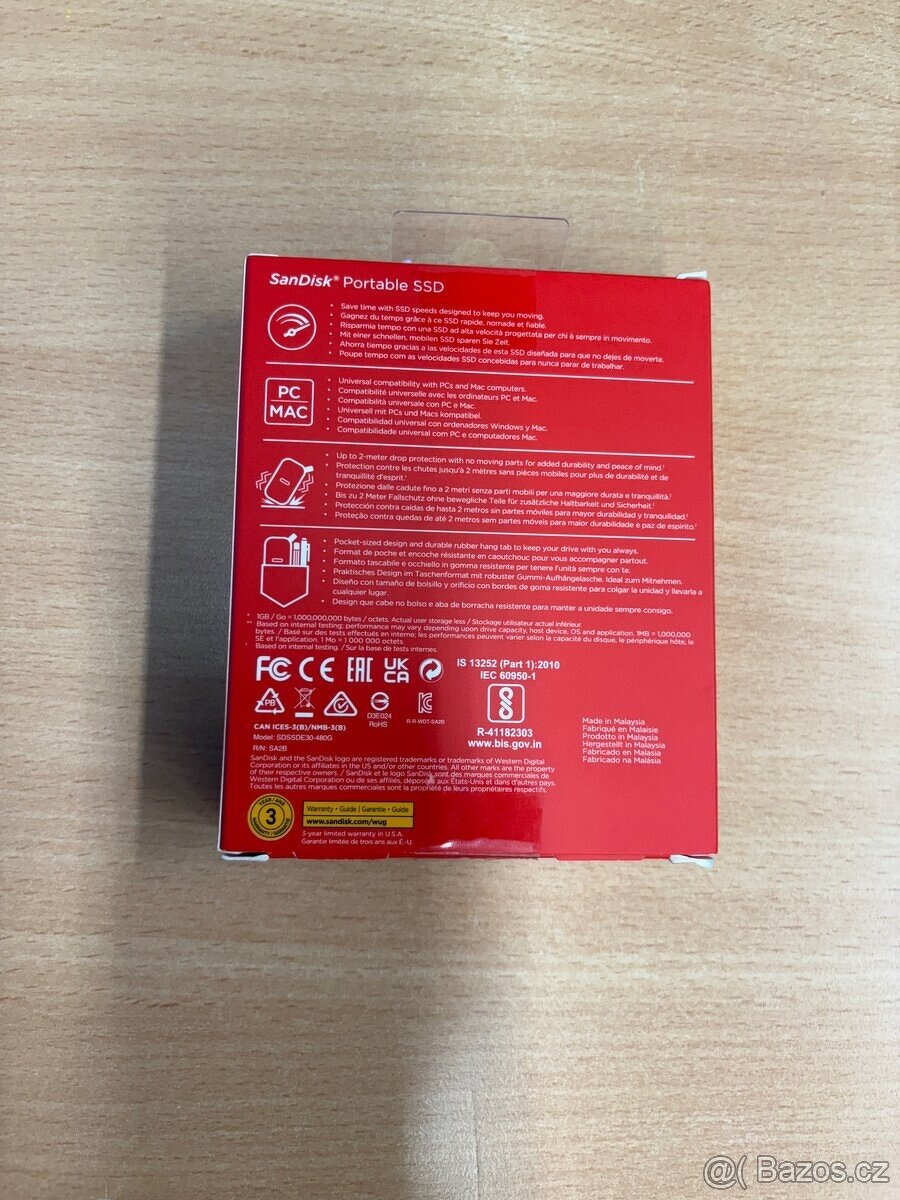 NOVÝ SanDisk SSD 480gb - 2