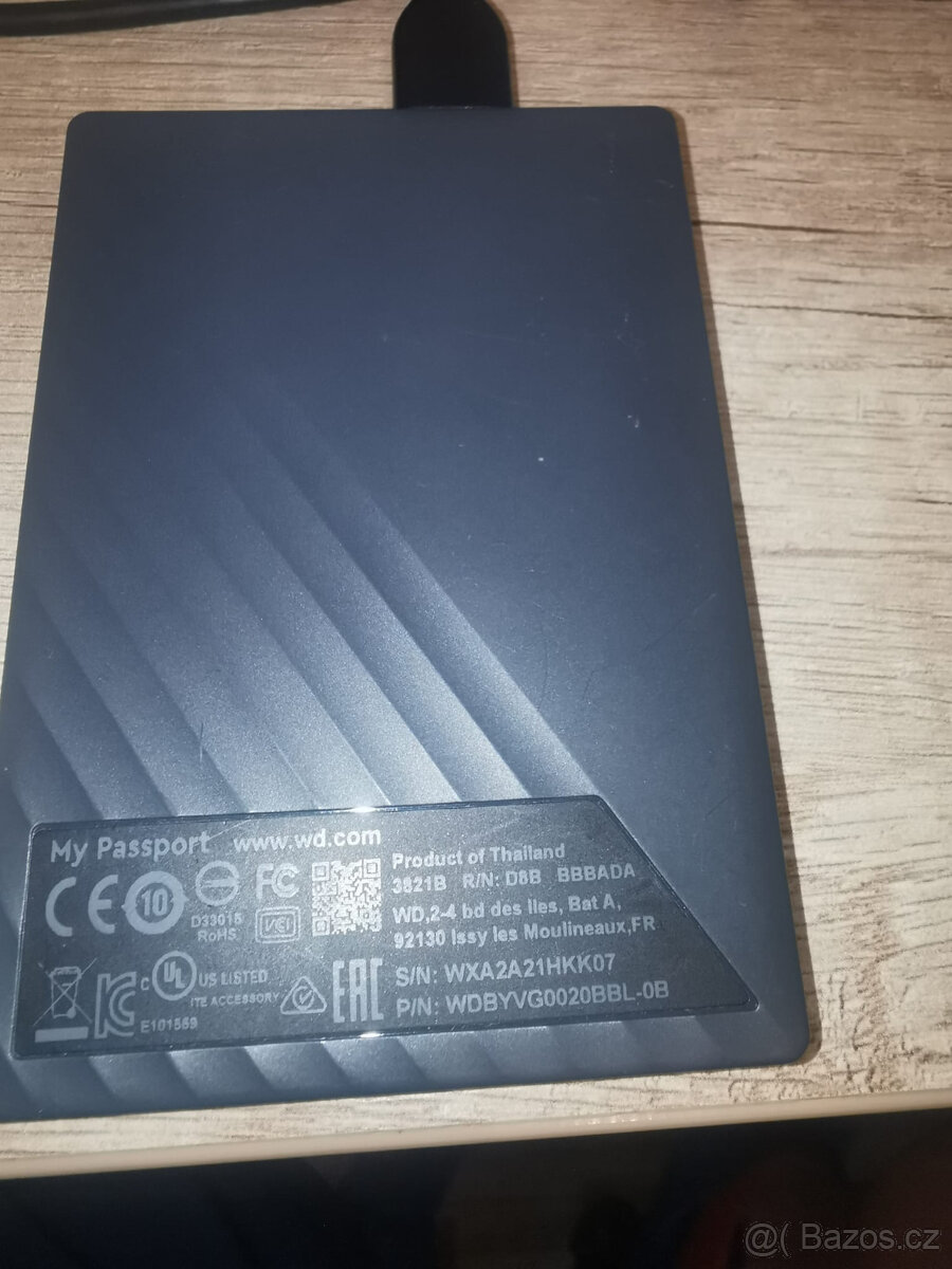 Externí HDD 2TB - Western Digital - 2