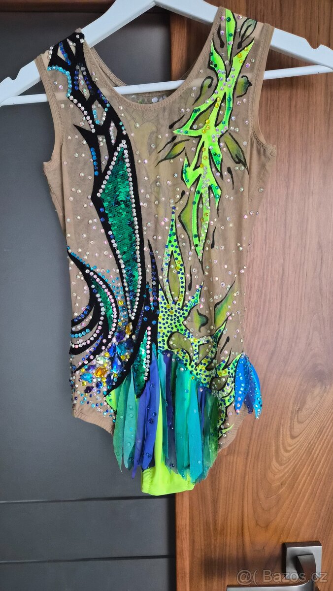 Gymnastický závodní dres 134 - 2