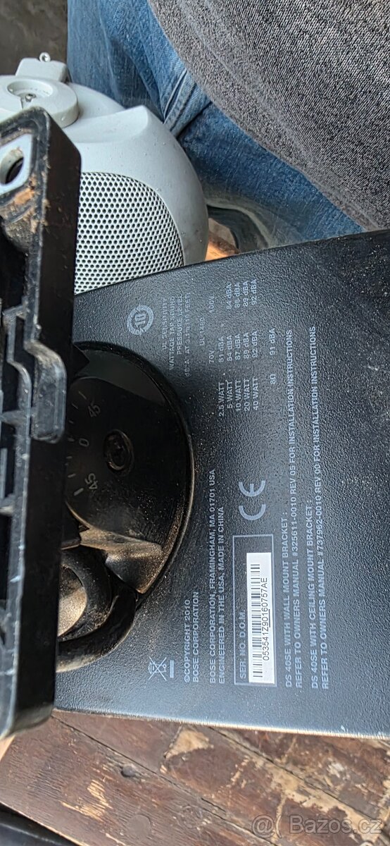 100V reproduktory BOSE a EVID - 2