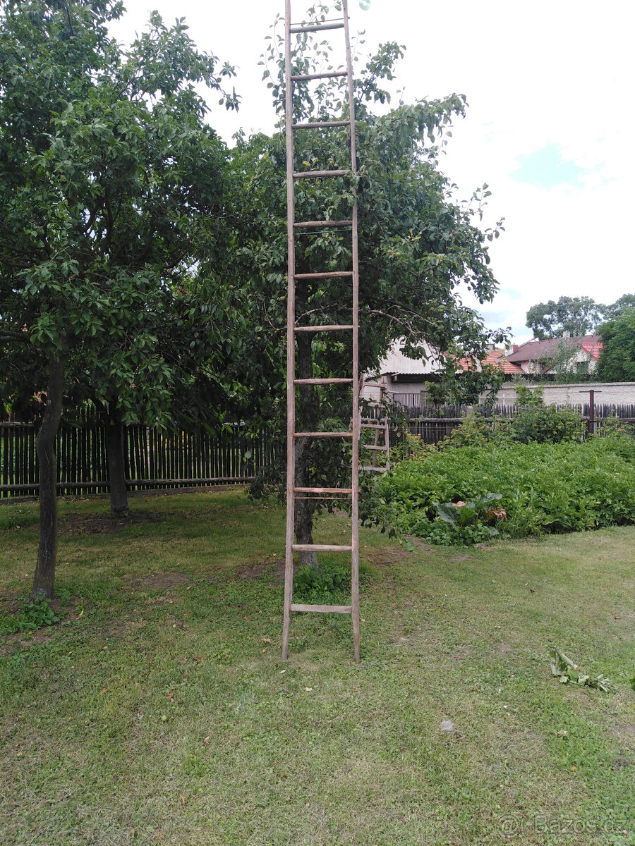 dřevený žebřík - 2