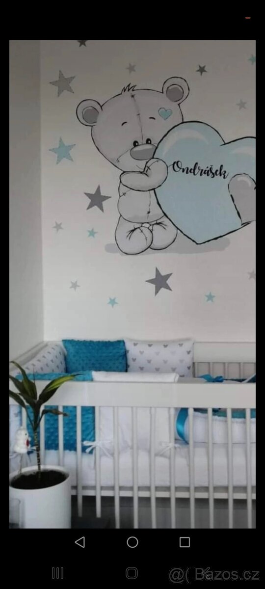 Mantinely do postýlky s hnizdečkem - 2