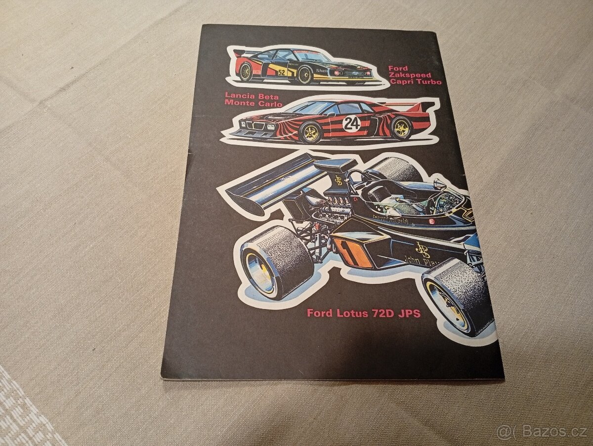 Vystřihovací modely automobilů - déčka ABC - 2