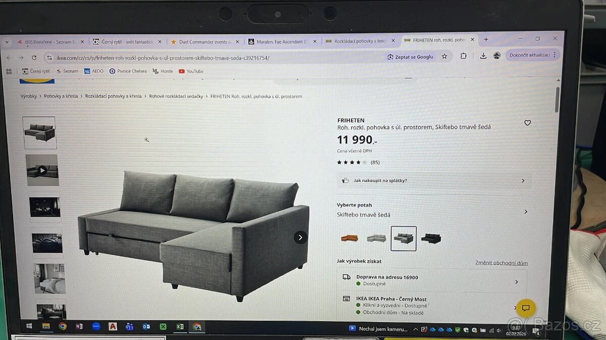 sedací souprava IKEA FRIHETEN - 2