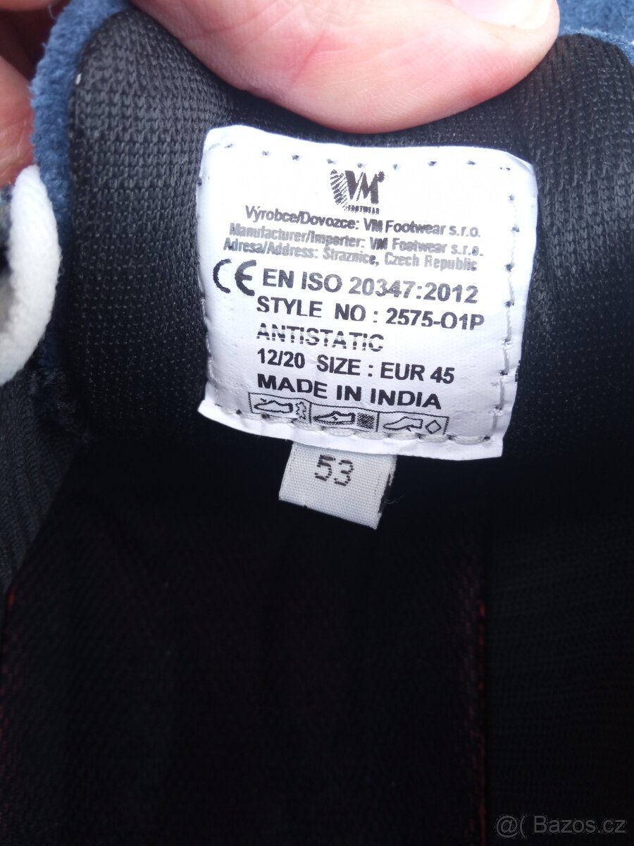 pracovní obuv, vel.45 - 2