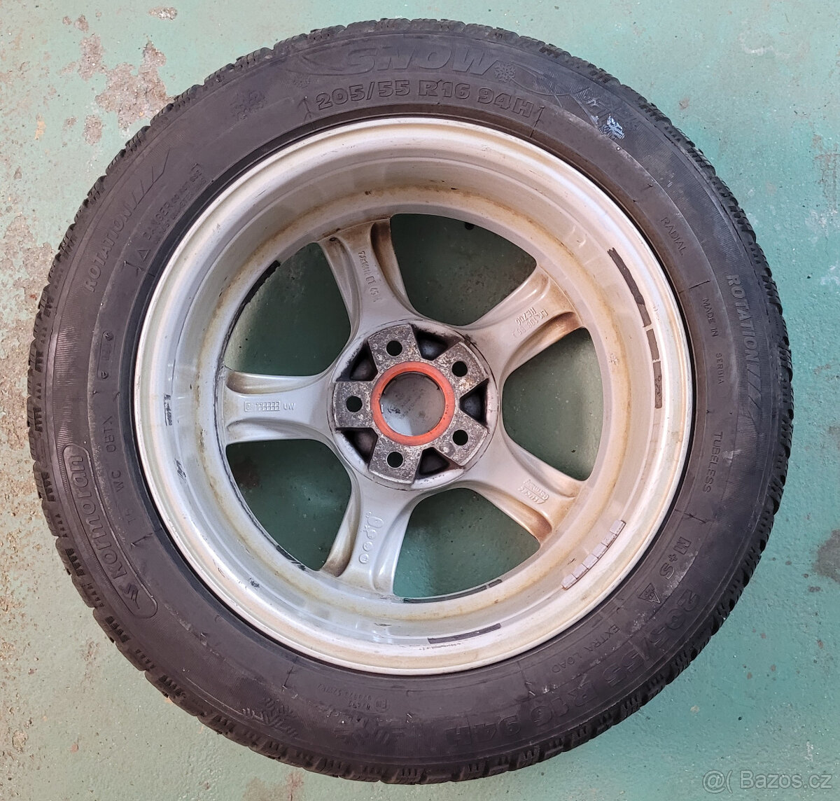 Alu + pneu 205/55 R16, Alutec 16" - 2