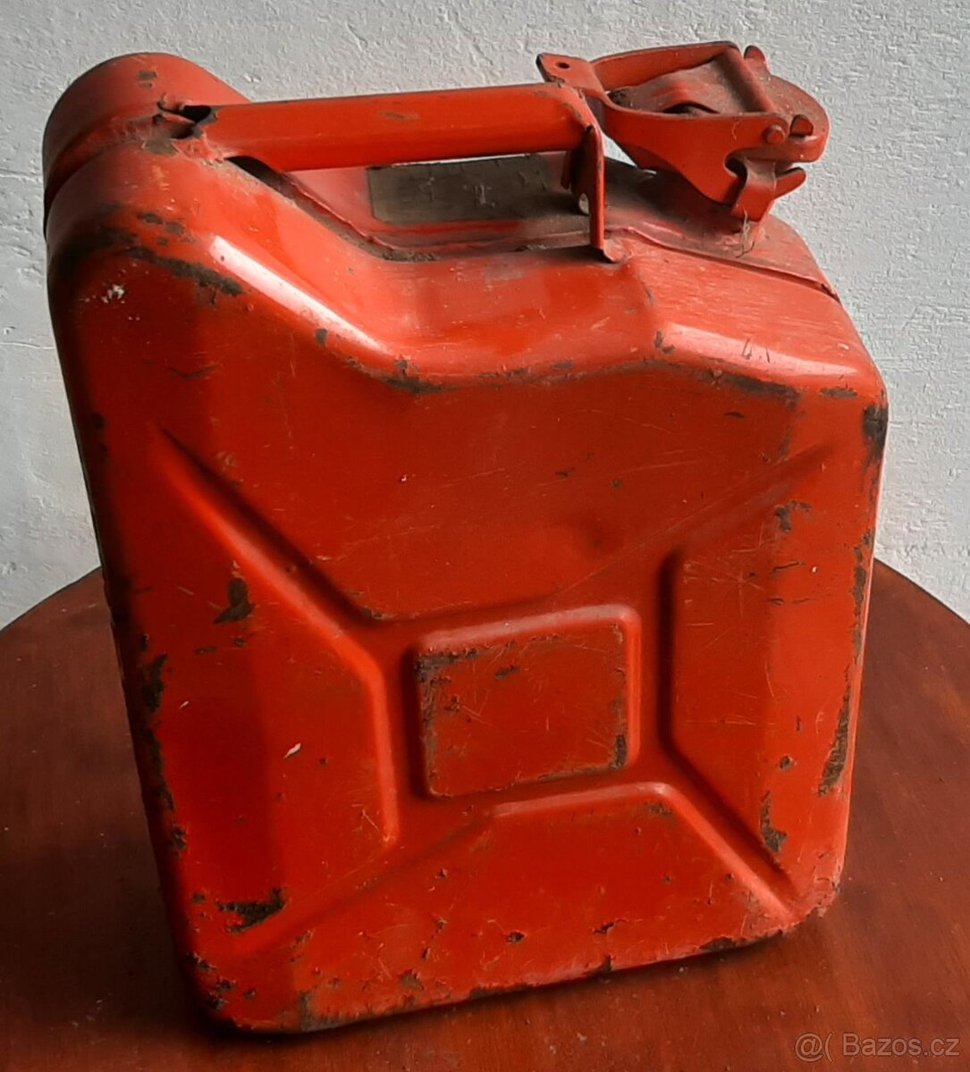 kanystr plechový 10 l - nálezový stav - 2