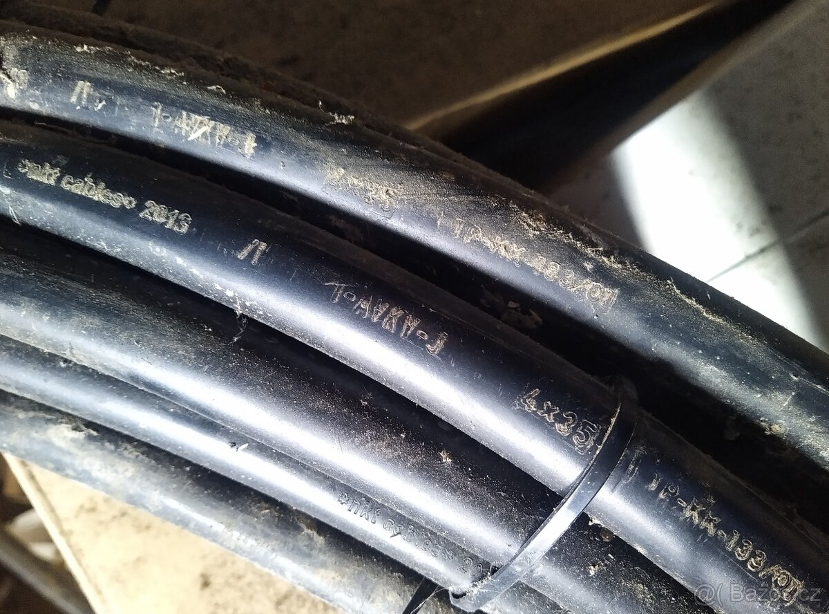 kabel AYKY 4X35 přípojka - 2