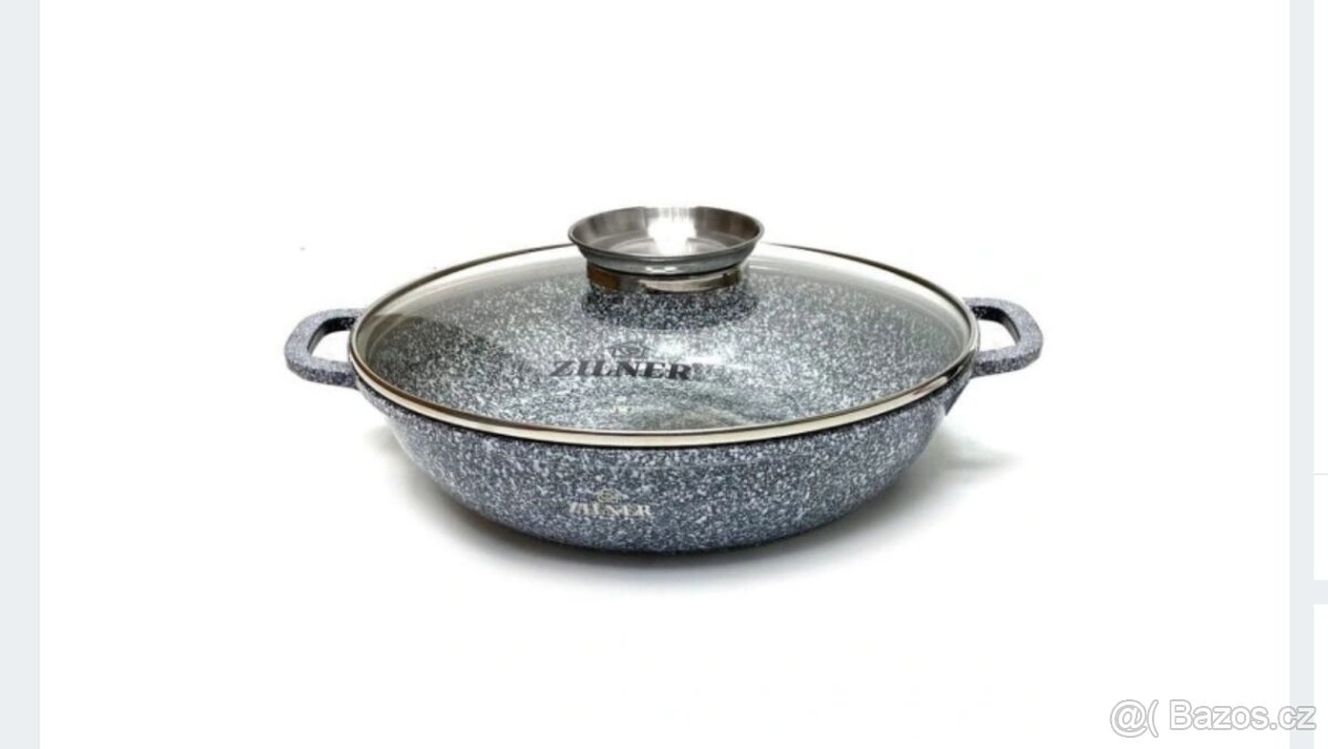 Zilner Sada mramorových hrnců 17ks ZL-7215, indukce - 2