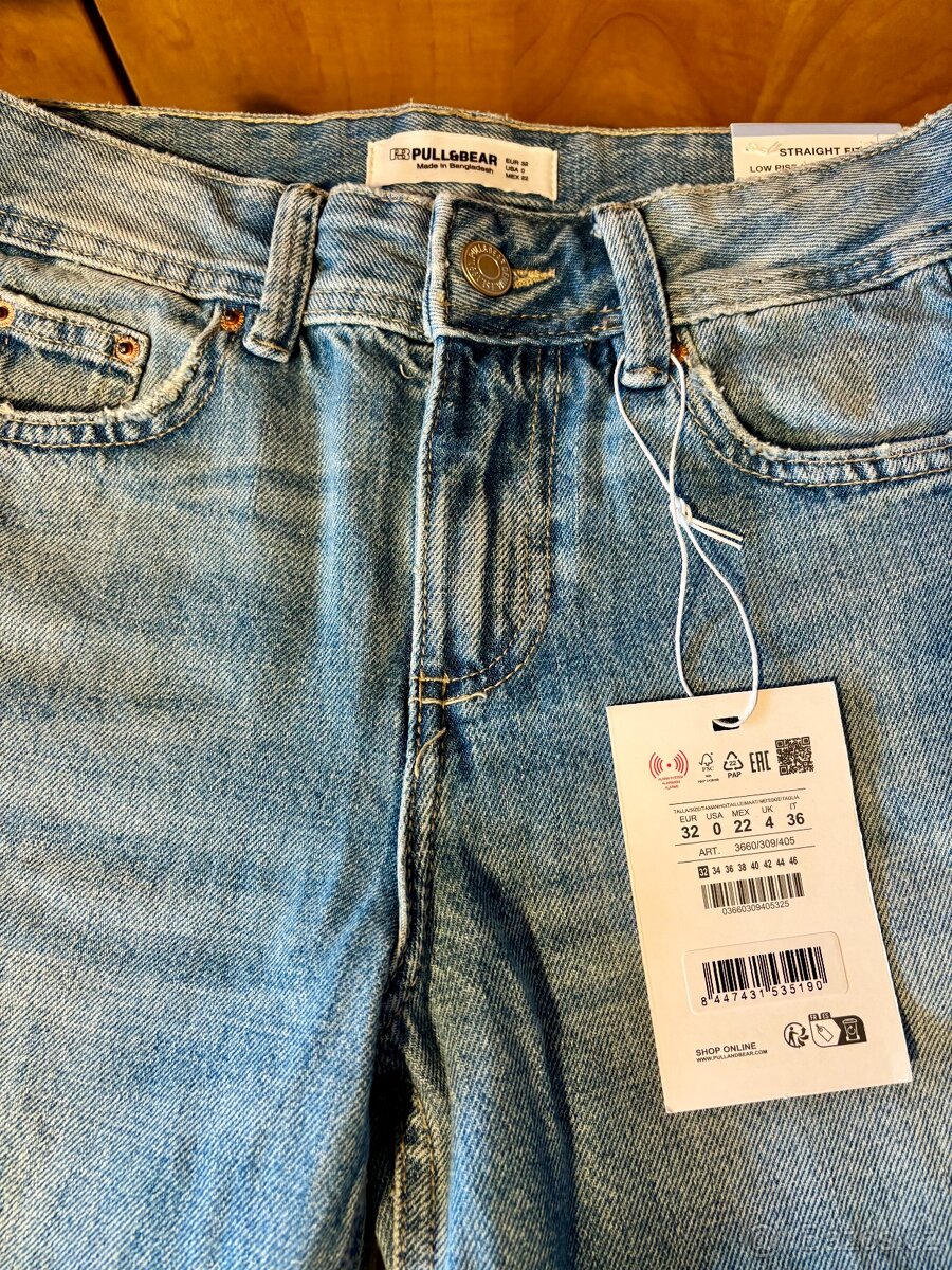 Dámské/dívčí džíny Pull&Bear, vel. 32 - 2
