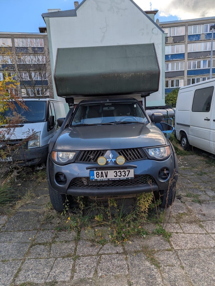 Obytna nastavba+Mitsubishi l200 - 2