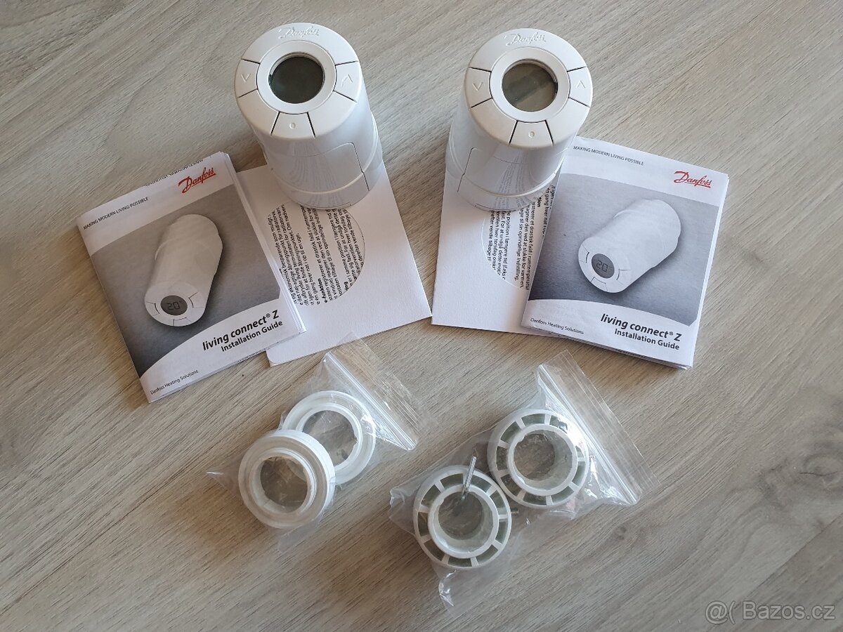 Termostatická hlavice Danfoss LC13 ZWave - 2