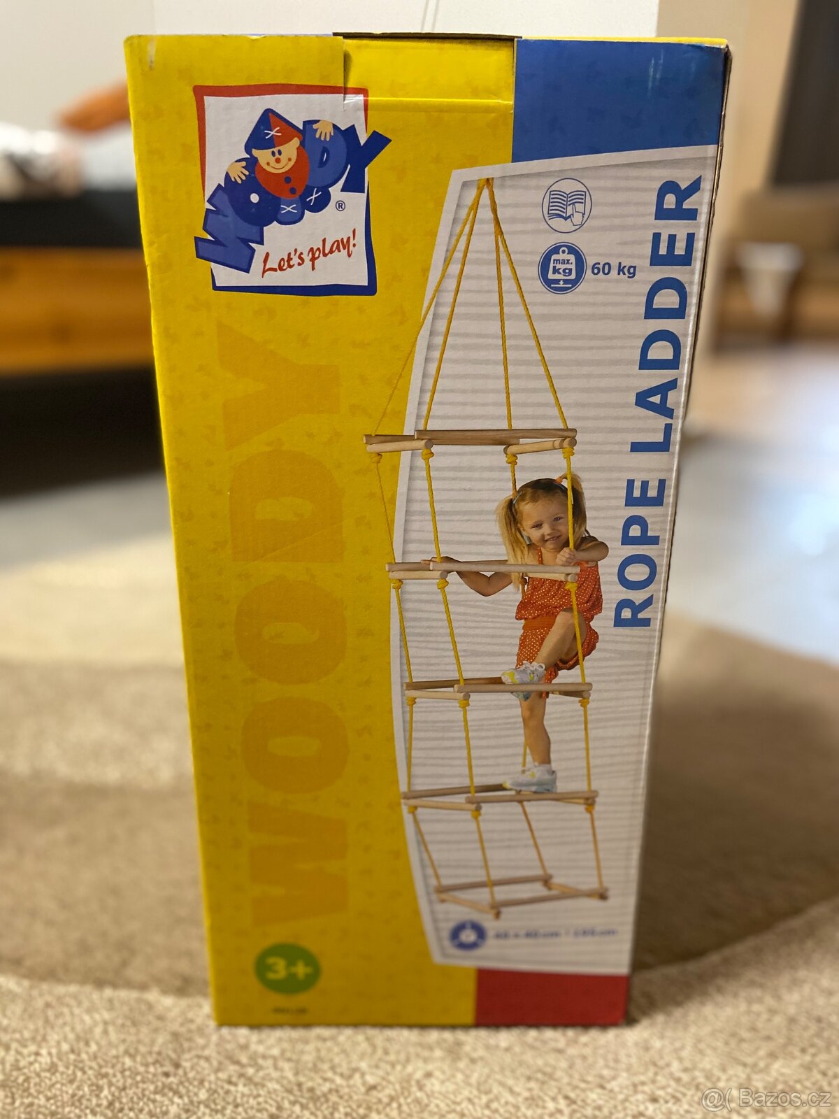 Provazový žebřík pro děti Woody - 2