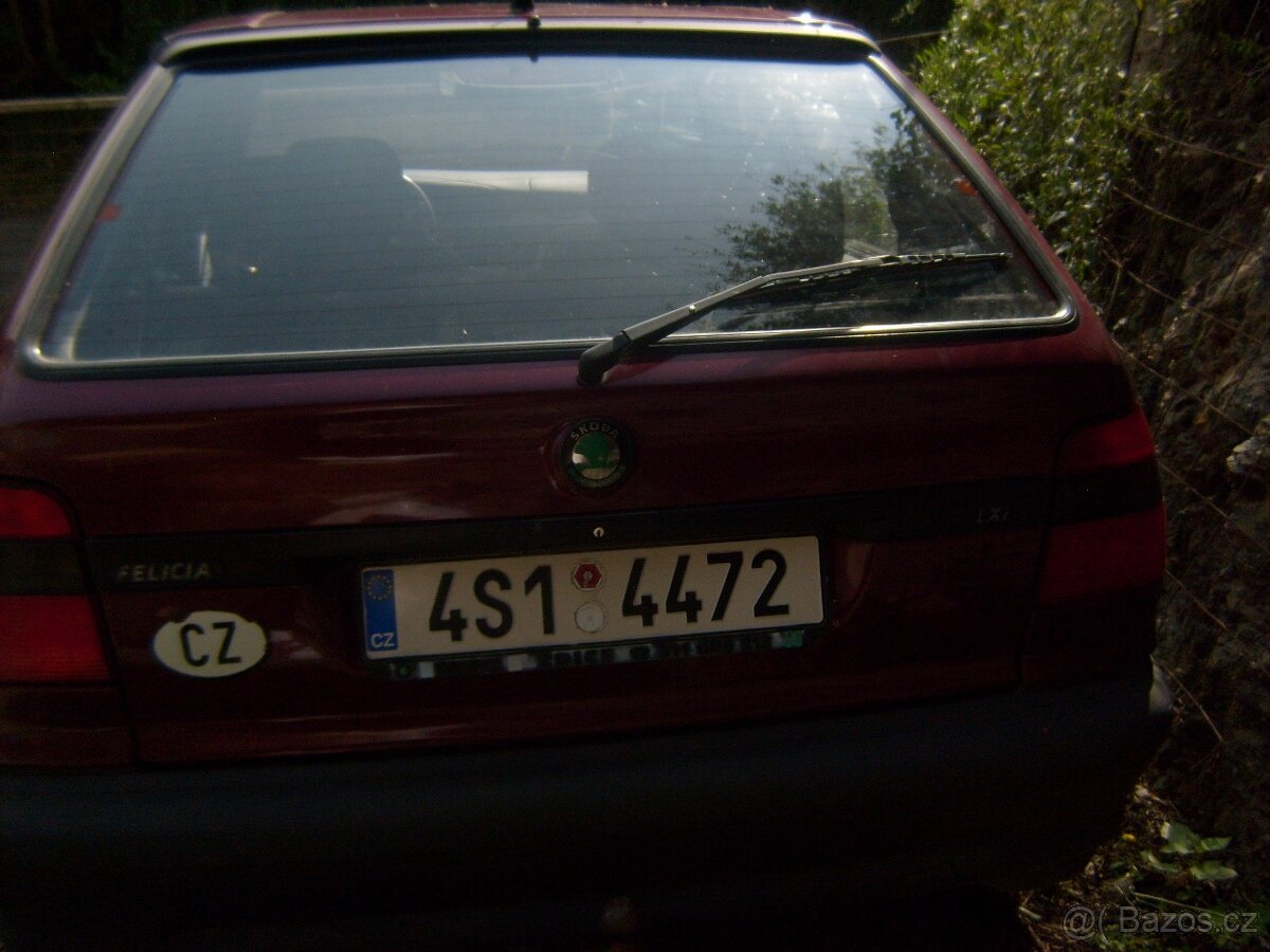 Škoda felicia 1,3 LXI rv1996, naj. 98200km - 2