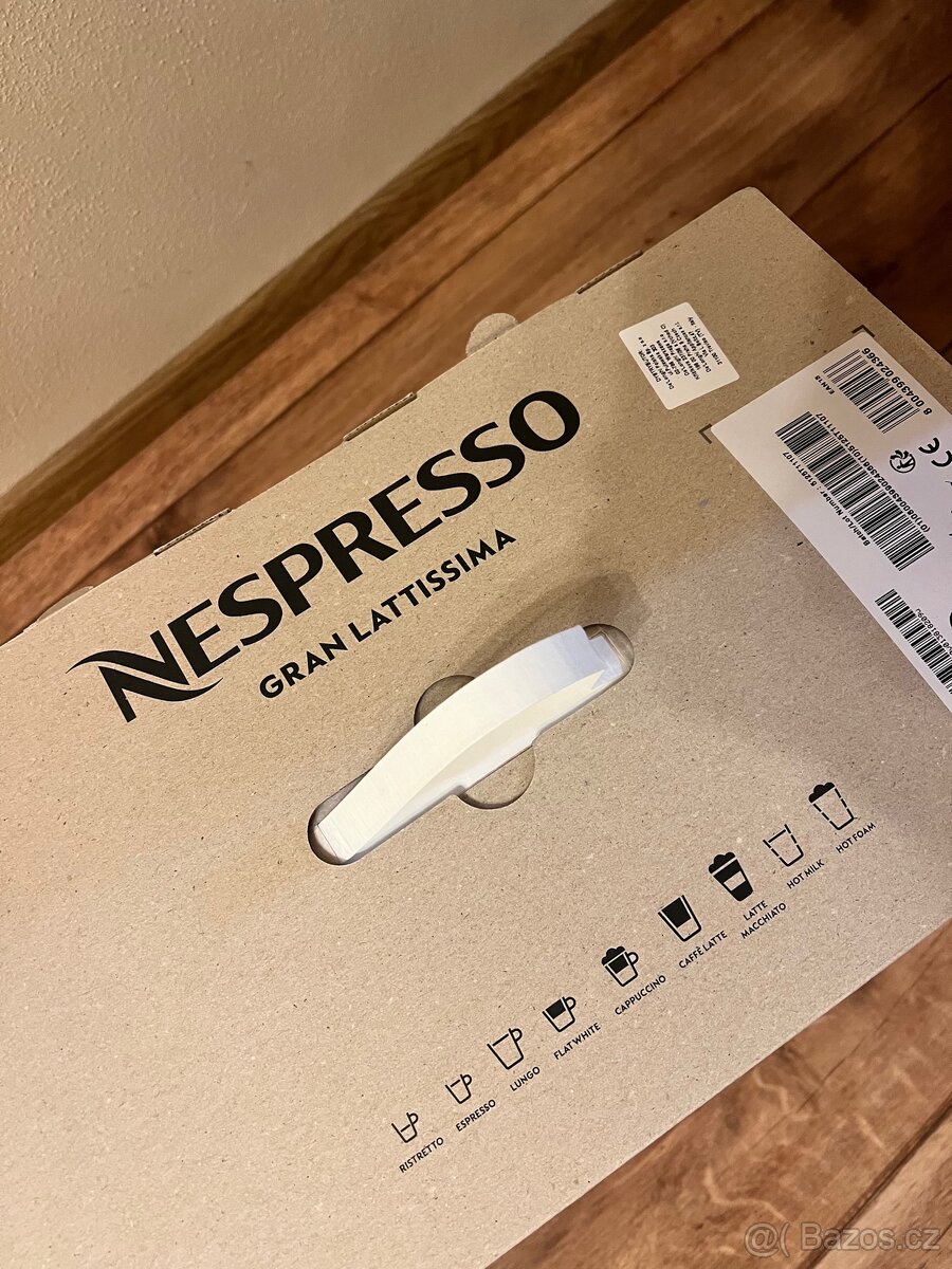 Kávovar Nespresso Grand lattissima black - 2