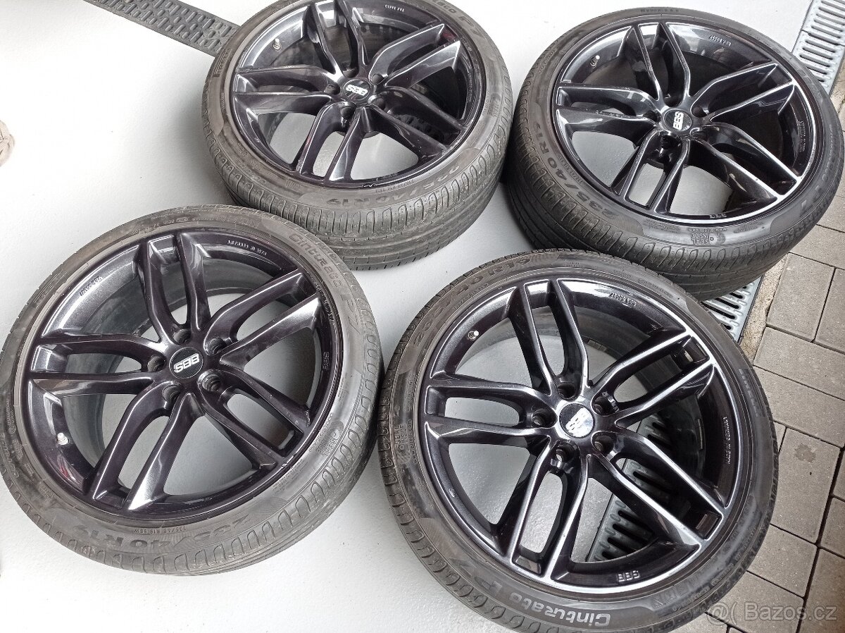 19" letní al kola ORIGINAL BBS Made in Germany KBA 50657 - 2