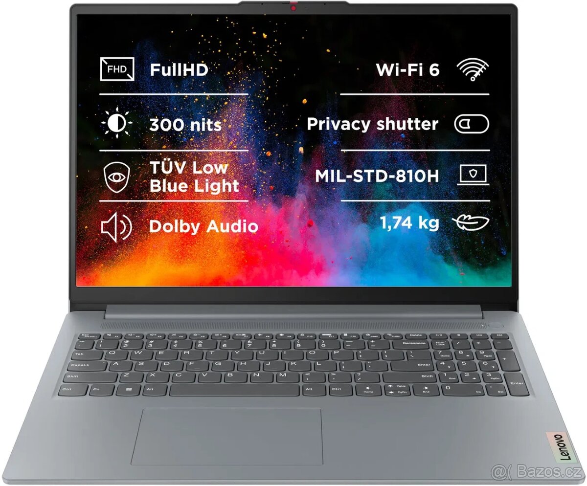 IdeaPad Slim 5 16" Full HD Ryzen5 7530U 16GB DDR4 512GB NVM - 2