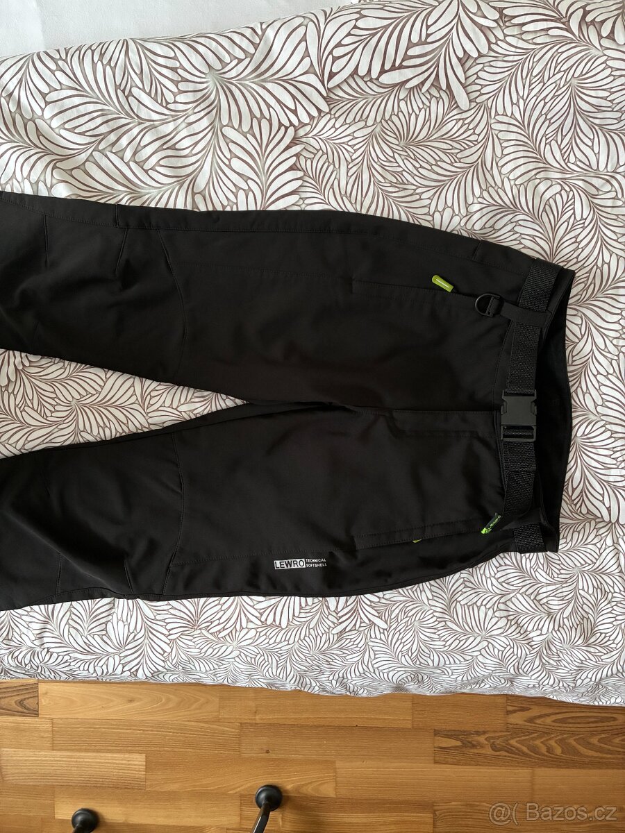 Softshellové kalhoty LEWRO 152/158 - 2
