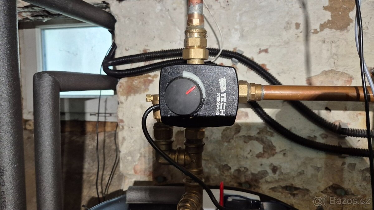 Řídící jednotku TECH, WIFI ovládání, 3cestný ventil ESBE - 2