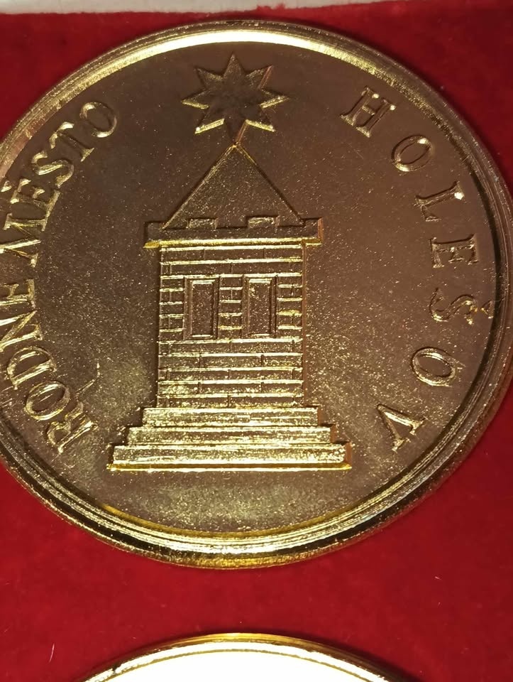 Pamětní medailon k narození dítěte Holešov - 2