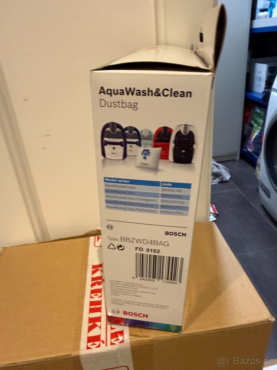 Látkové sáčky do vysavačů Bosch AquaWash / Clean - 2