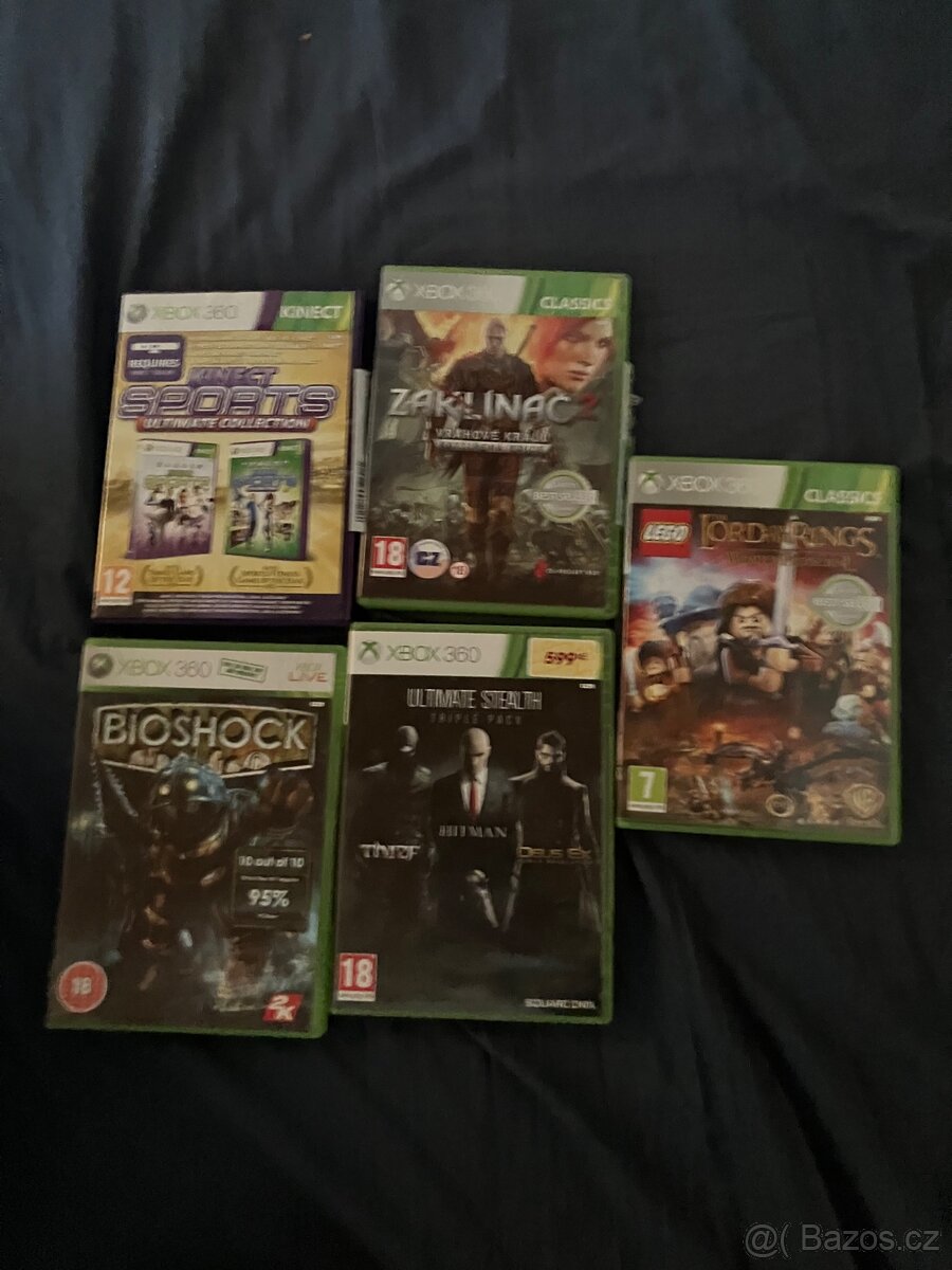 Prodám balík her na xbox 360 - 2