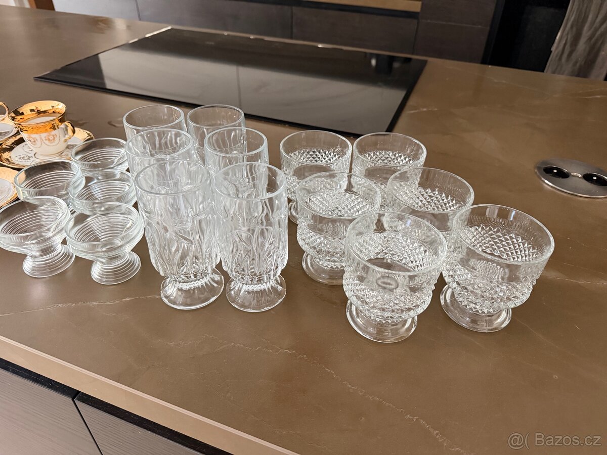 Sada Retro sklenic - 2