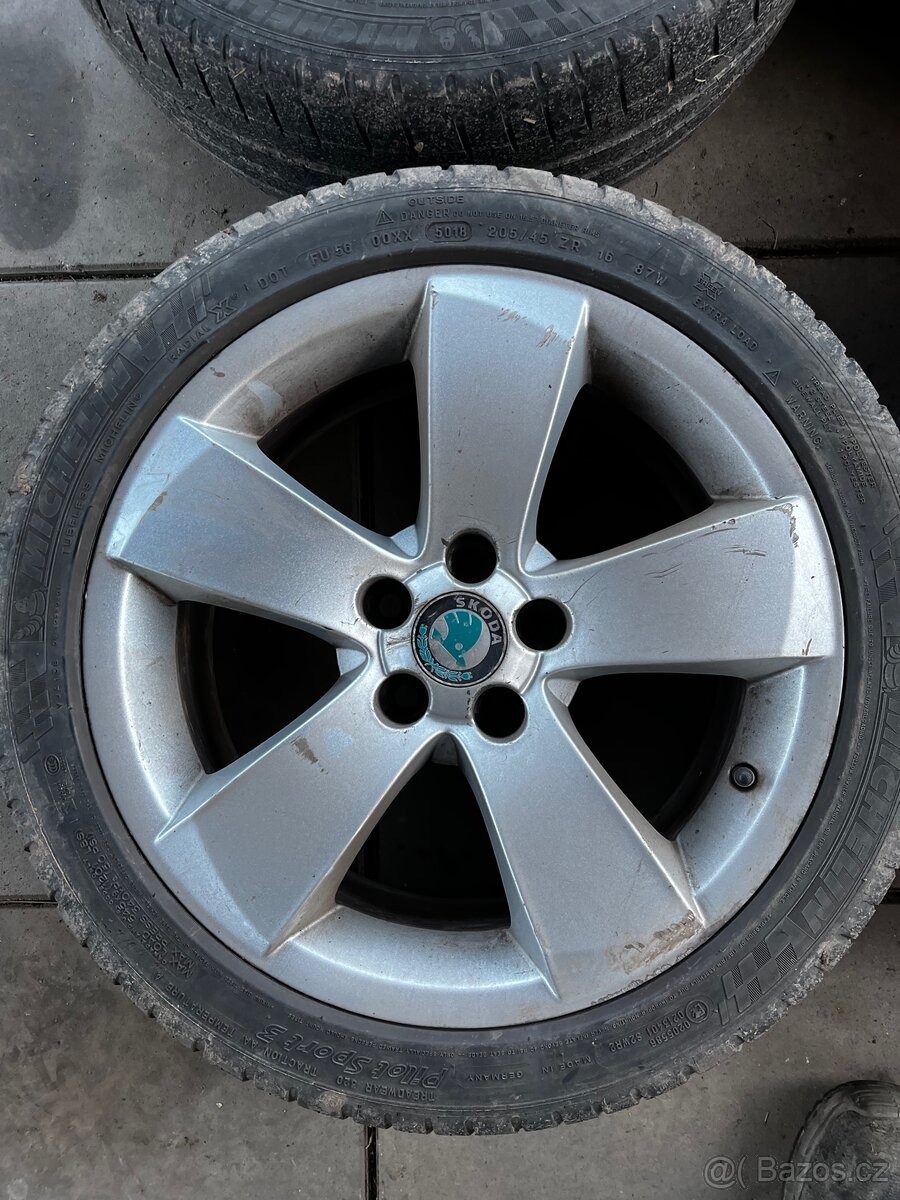 5x100 205/45 R16 - 2
