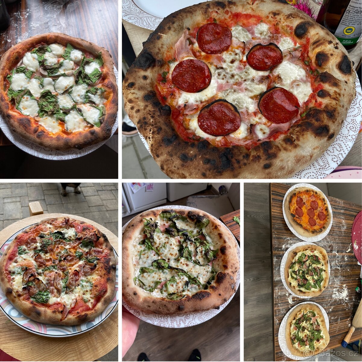 Skládací pizza pec na dřevo - 2