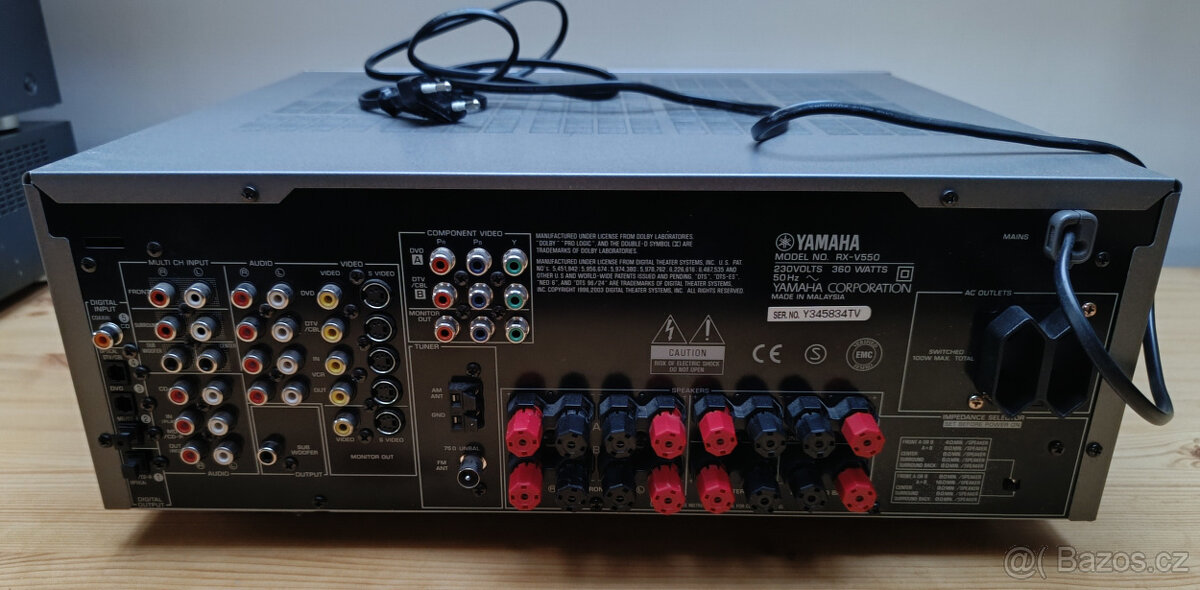 RECEIVER YAMAHA RX-V550 - 2