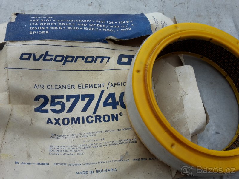 Filtr oleje, filtr paliva - 2