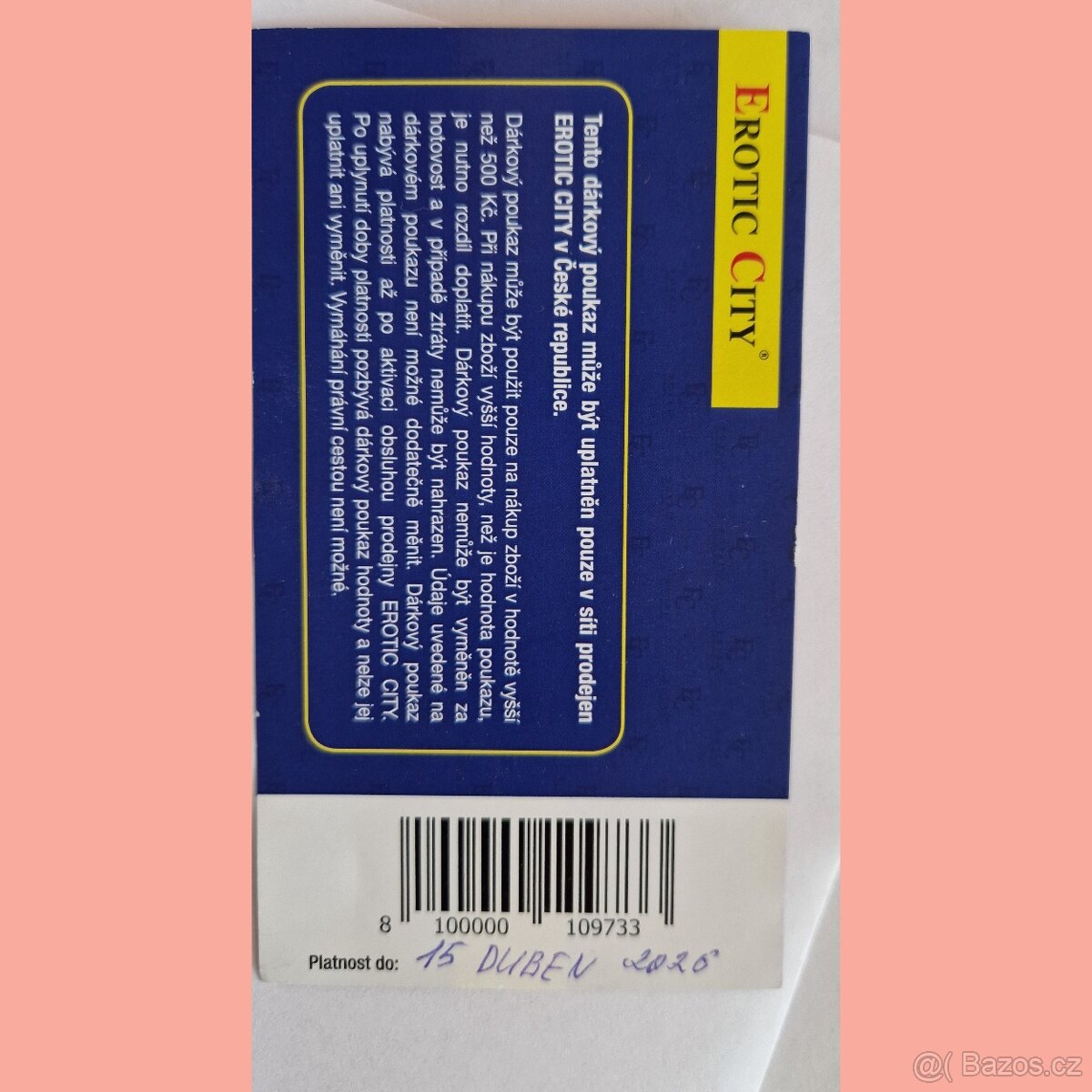 Poukaz do Erotic City - 2