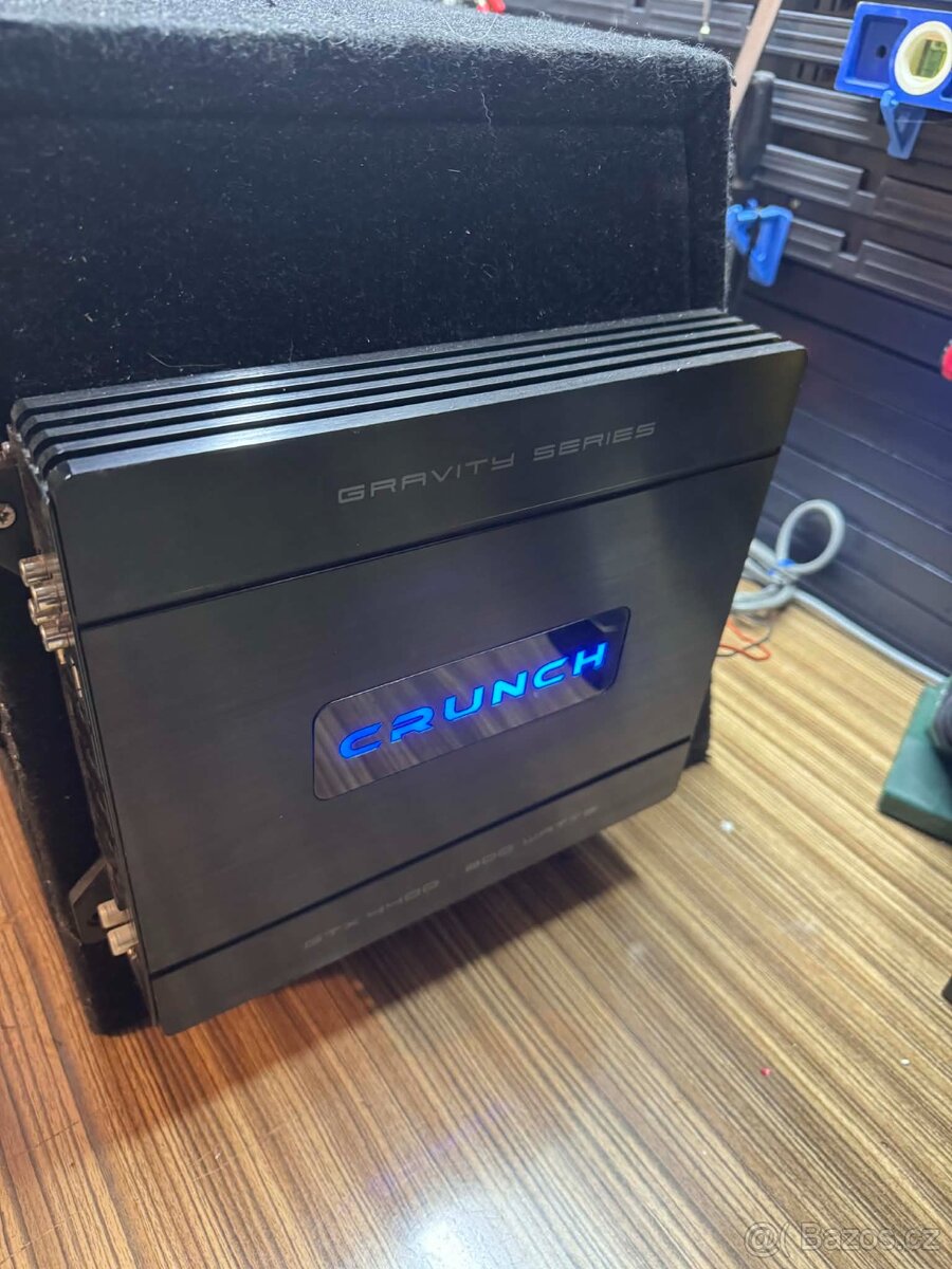 Subwoofer Hertz + Crunch zesilovač - 2