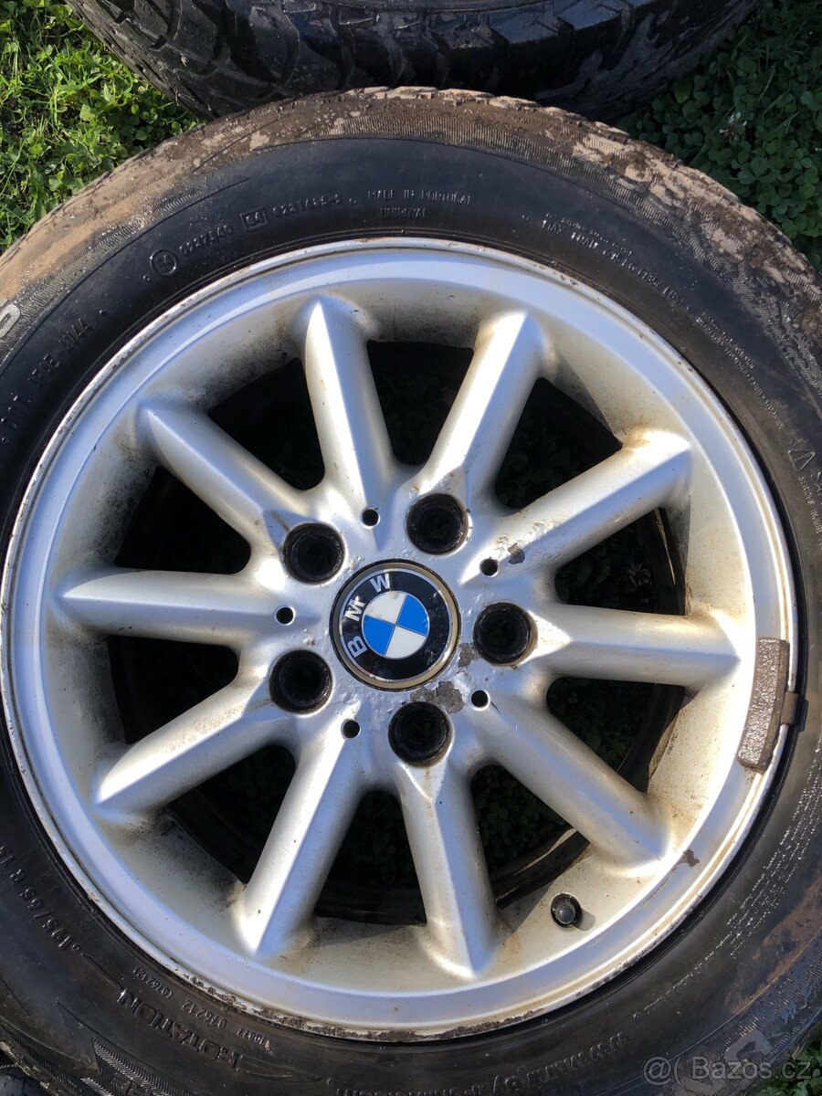 Alu kola BMW e46 R15 zimní pneu - 2