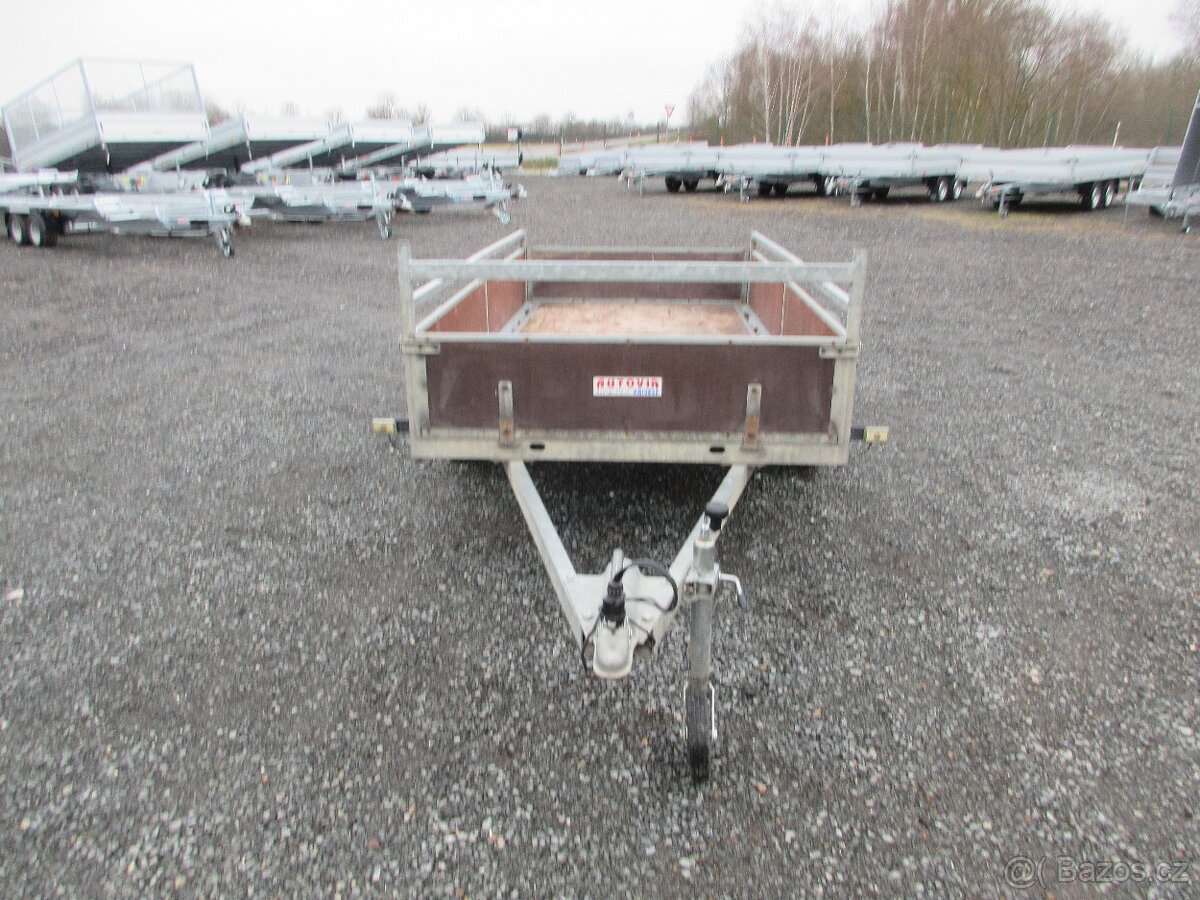 Bazarový přívěs VA 750kg 2,52x1,27/0,30 RE POČ - 2