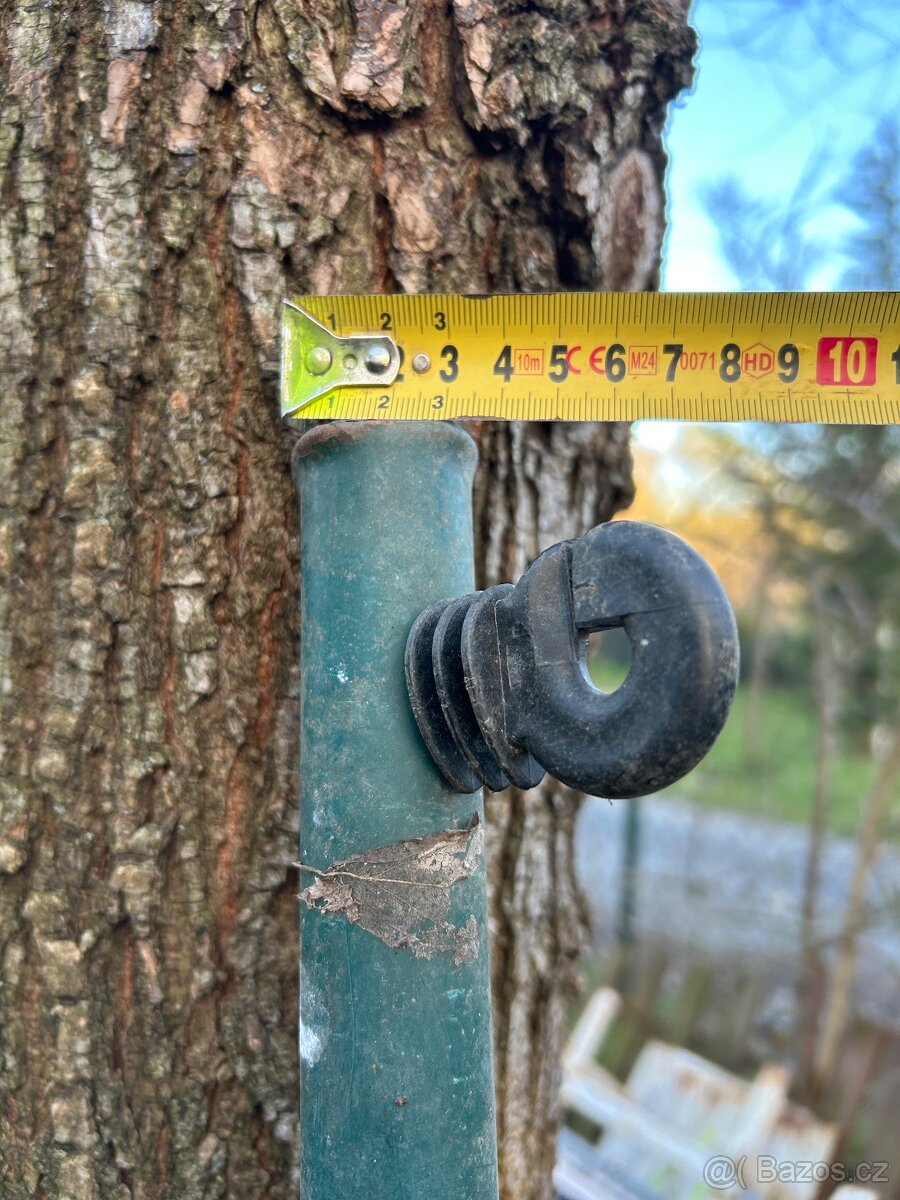 Plotové sloupky, sloupky na plot - 35mm - 2