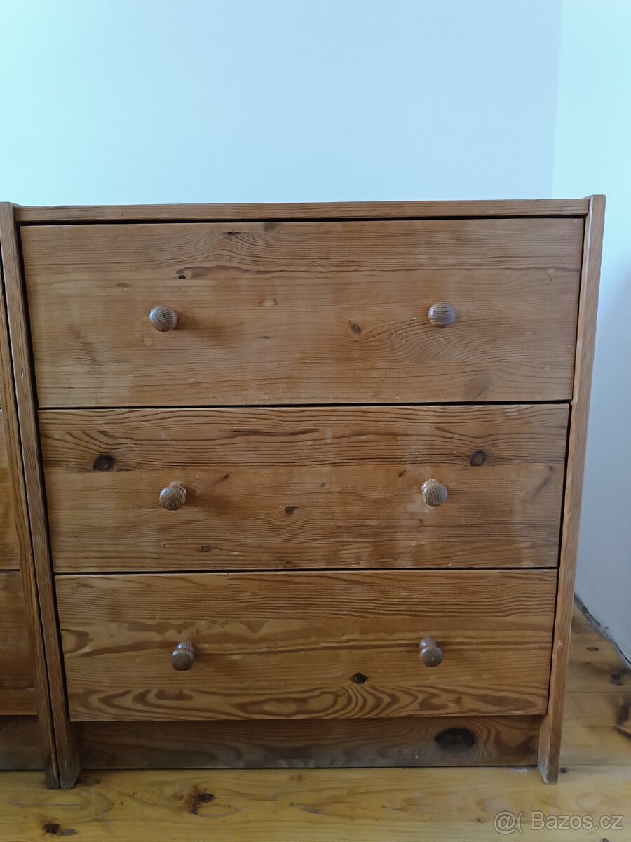 2ks komody Rast Ikea - 2